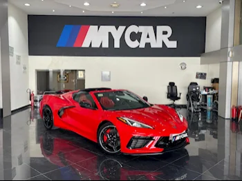 Chevrolet  Corvette  C8  2021  Automatic  32,000 Km  8 Cylinder  Rear Wheel Drive (RWD)  Coupe / Sport  Red