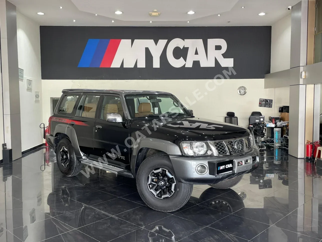 Nissan  Patrol  Super Safari  2022  Manual  93,000 Km  6 Cylinder  Four Wheel Drive (4WD)  SUV  Black