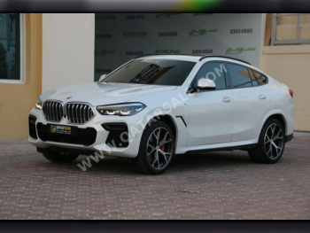 BMW  X-Series  X6 M  2023  Automatic  37,000 Km  6 Cylinder  Four Wheel Drive (4WD)  SUV  White  With Warranty