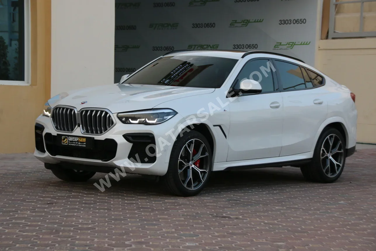 BMW  X-Series  X6 M  2023  Automatic  37,000 Km  6 Cylinder  Four Wheel Drive (4WD)  SUV  White  With Warranty