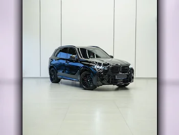 BMW  X-Series  X5 M Competition  2024  Automatic  9,700 Km  8 Cylinder  Four Wheel Drive (4WD)  SUV  Black  With Warranty