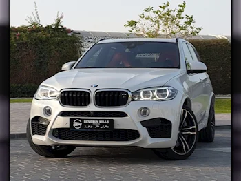 BMW  X-Series  X5 M  2016  Automatic  112,500 Km  8 Cylinder  Four Wheel Drive (4WD)  SUV  White