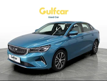 Geely  Emgrand  2024  Automatic  41,614 Km  4 Cylinder  Front Wheel Drive (FWD)  Sedan  Blue  With Warranty