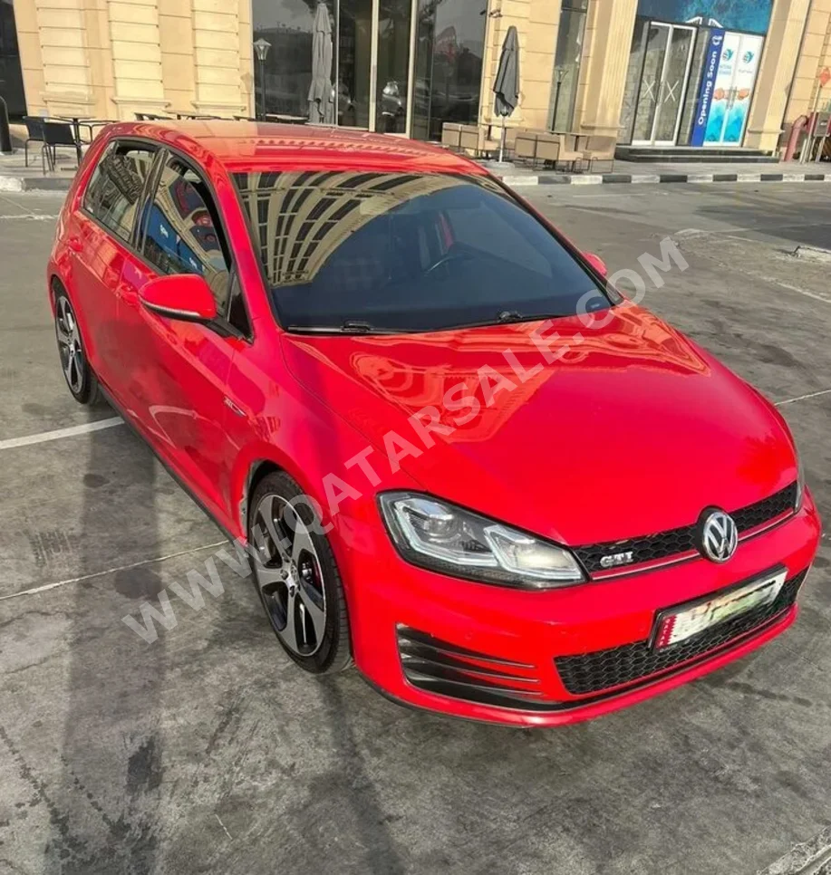 Volkswagen  Golf  GTI  2015  Automatic  127,100 Km  4 Cylinder  Front Wheel Drive (FWD)  Hatchback  Red