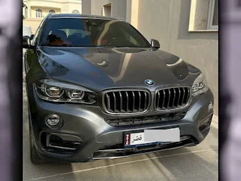 بي ام دبليو  الفئة - اكس  اكس 6  2017  اوتوماتيك  114,000 كم  8 سلندر  دفع رباعي  اس يو في  رمادي ميتالك  تحت الضمان