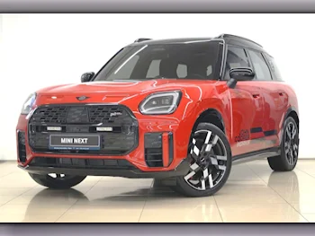 Mini  Cooper  CountryMan JCW  2025  Automatic  6,440 Km  4 Cylinder  All Wheel Drive (AWD)  Hatchback  Red  With Warranty