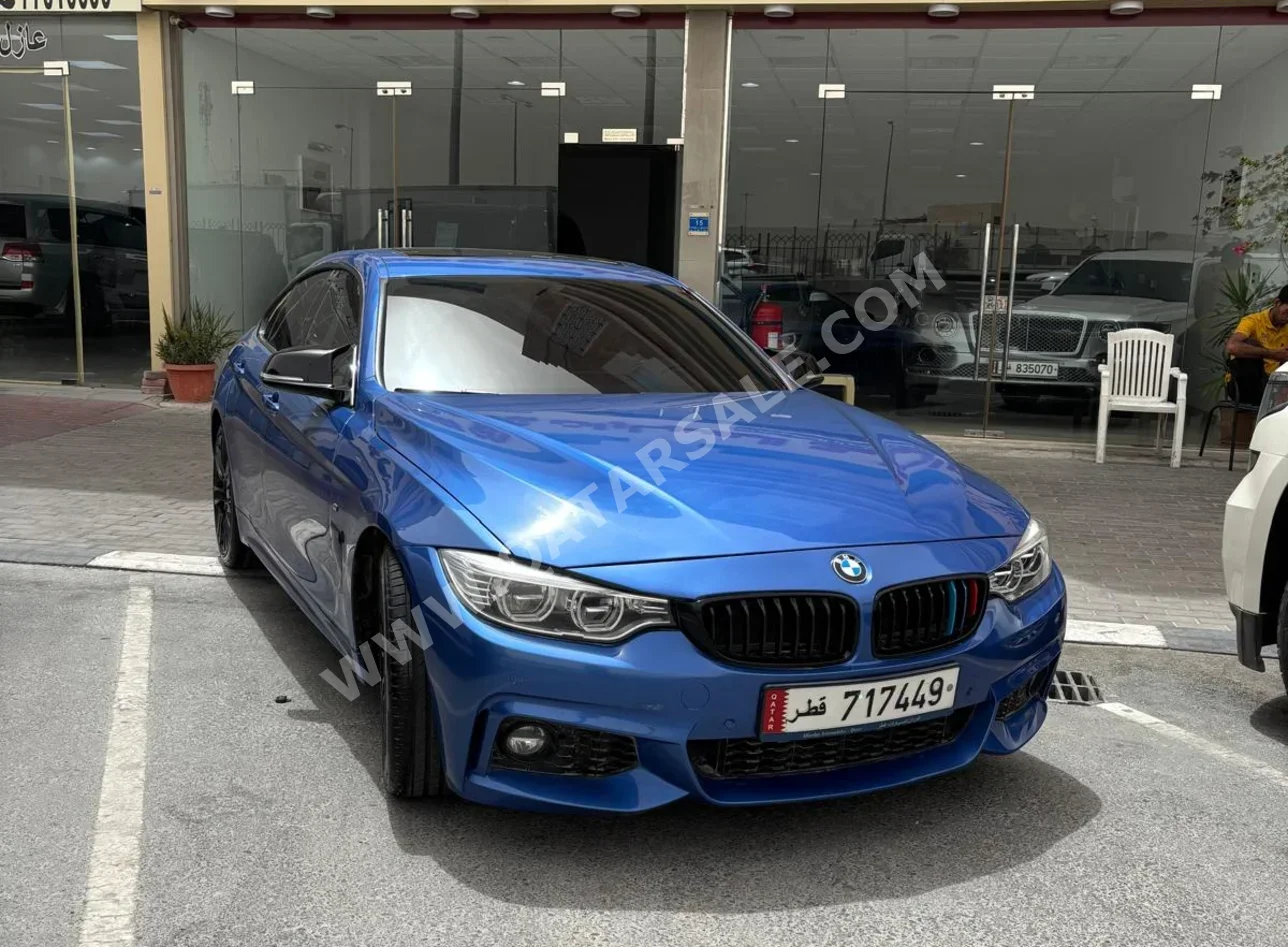 BMW  4-Series  420 I M  2016  Automatic  245,000 Km  4 Cylinder  Rear Wheel Drive (RWD)  Sedan  Blue