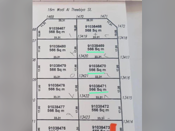 Lands For Sale in Al Wakrah - Al Meshaf -Area Size 566 Square Meter