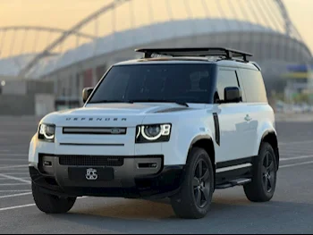 Land Rover  Defender  110 HSE  2023  Automatic  26,000 Km  6 Cylinder  Four Wheel Drive (4WD)  SUV  White  With Warranty