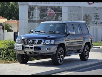 Nissan  Patrol  Super Safari  2023  Automatic  6,000 Km  6 Cylinder  Four Wheel Drive (4WD)  SUV  Black  With Warranty
