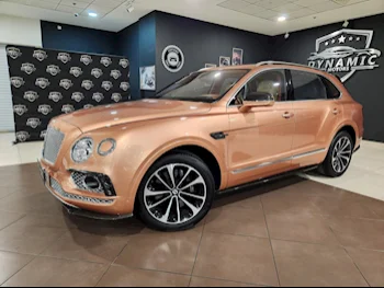 Bentley  Bentayga  Mulliner  2018  Automatic  65,000 Km  12 Cylinder  All Wheel Drive (AWD)  SUV  Copper
