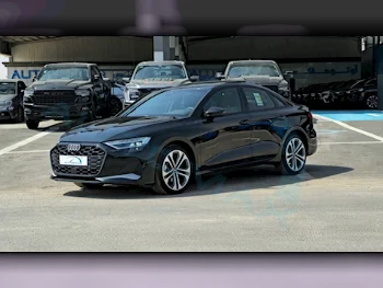 Audi  A3  1.4  2025  Automatic  0 Km  4 Cylinder  Front Wheel Drive (FWD)  Sedan  Black  With Warranty
