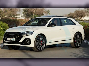 Audi  Q8  S-Line  2025  Automatic  0 Km  6 Cylinder  All Wheel Drive (AWD)  SUV  White  With Warranty