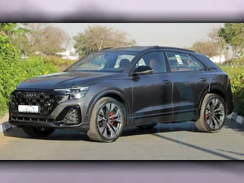 Audi  Q8  S-Line  2025  Automatic  0 Km  6 Cylinder  All Wheel Drive (AWD)  SUV  Gray  With Warranty