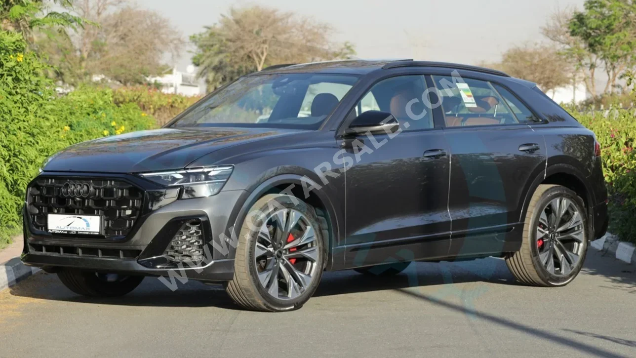 Audi  Q8  S-Line  2025  Automatic  0 Km  6 Cylinder  All Wheel Drive (AWD)  SUV  Gray  With Warranty
