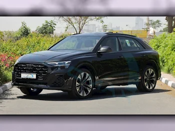 Audi  Q8  S-Line  2025  Automatic  0 Km  6 Cylinder  All Wheel Drive (AWD)  SUV  Black  With Warranty