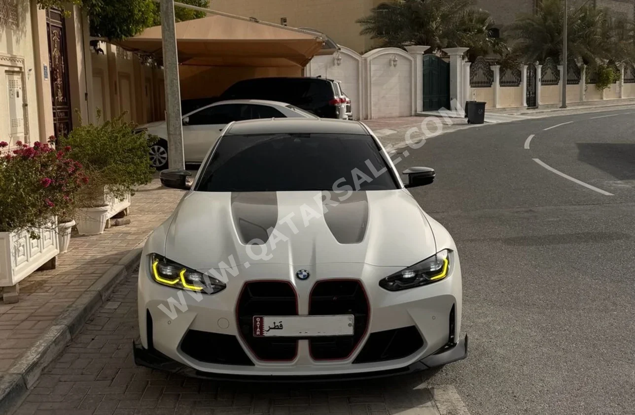 BMW  M-Series  3 CS  2024  Automatic  5,500 Km  6 Cylinder  Four Wheel Drive (4WD)  Sedan  White  With Warranty