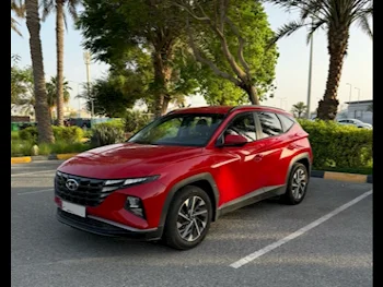 Hyundai  Tucson  2022  Automatic  37,000 Km  4 Cylinder  Front Wheel Drive (FWD)  SUV  Red  With Warranty