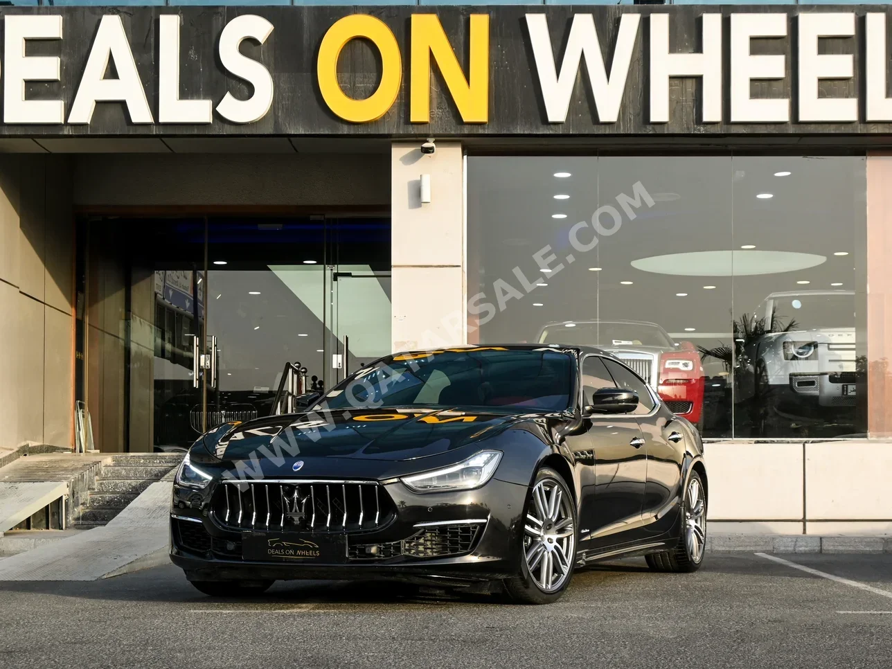 Maserati  Ghibli  2018  Automatic  28,000 Km  6 Cylinder  Rear Wheel Drive (RWD)  Sedan  Black