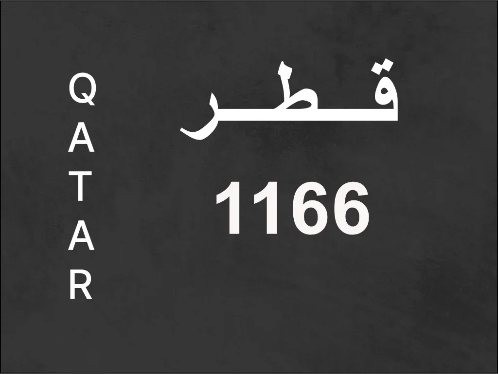 رقم نقل خاص  1166