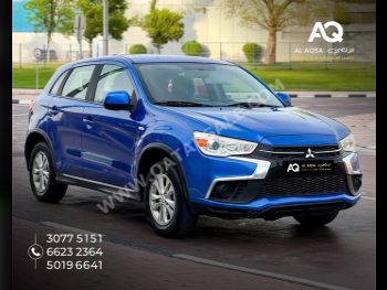 Mitsubishi  ASX  4 Cylinder  SUV 2x4  Blue  2019