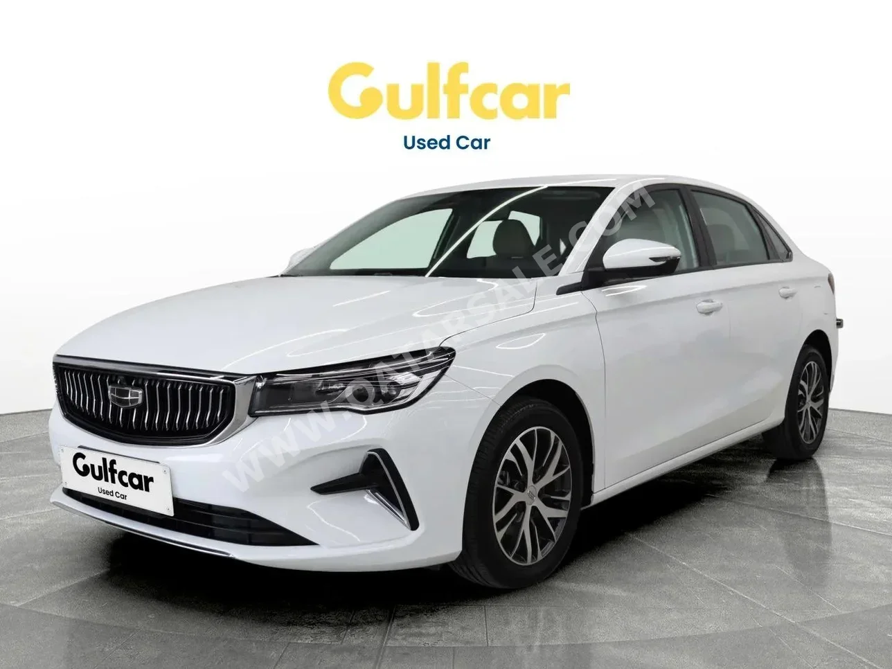 Geely  Emgrand  2024  Automatic  25,510 Km  4 Cylinder  Front Wheel Drive (FWD)  Sedan  White  With Warranty