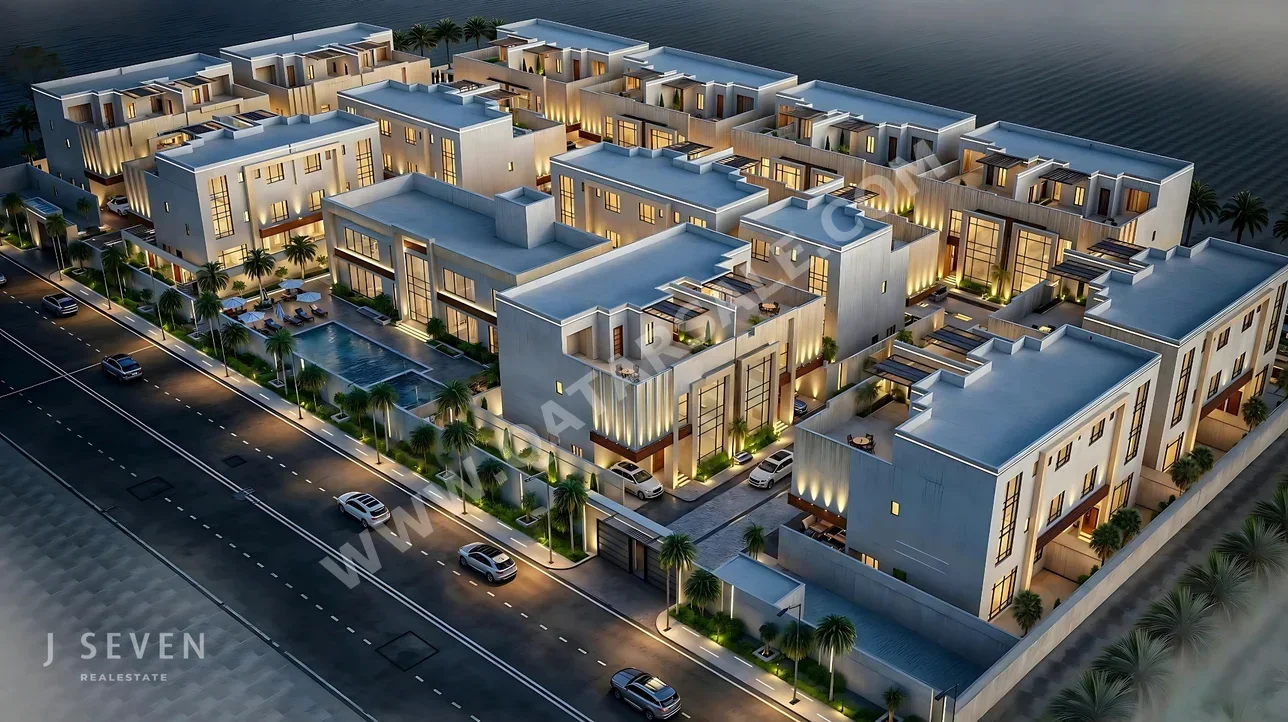سكن عائلي  - نصف مفروشة  - الريان  - مريخ  - 5 غرف نوم