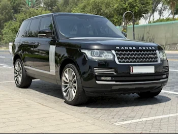 Land Rover  Range Rover  Vogue SE Super charged  2014  Automatic  223,000 Km  8 Cylinder  Four Wheel Drive (4WD)  SUV  Black