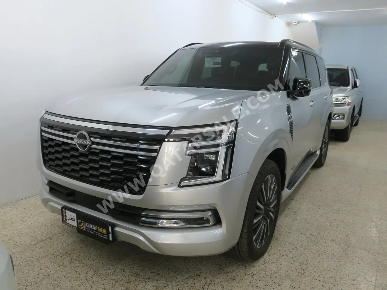 Nissan  Patrol  Platinum turbo  2025  Automatic  2,000 Km  6 Cylinder  Four Wheel Drive (4WD)  SUV  Silver  With Warranty
