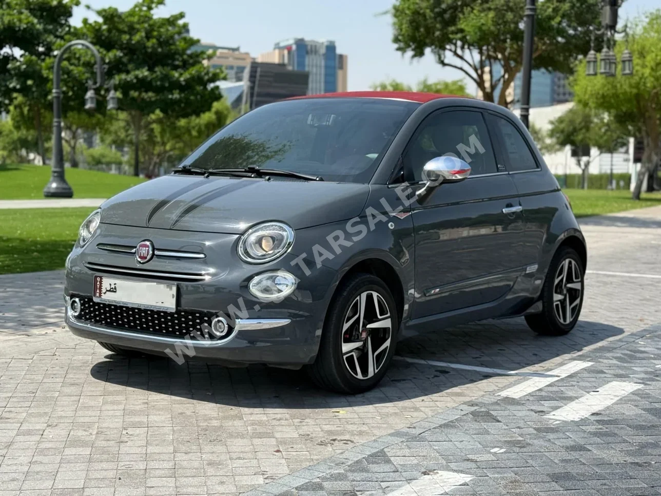 Fiat  C 500  Sport  2020  Automatic  72,000 Km  4 Cylinder  Front Wheel Drive (FWD)  Convertible  Silver  With Warranty