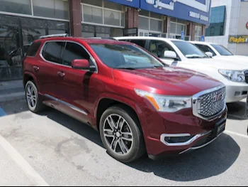 GMC  Acadia  2017  Automatic  128,000 Km  6 Cylinder  All Wheel Drive (AWD)  SUV  Red