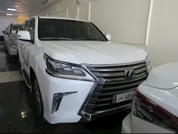 Lexus  LX  570  2016  Automatic  159,000 Km  8 Cylinder  Four Wheel Drive (4WD)  SUV  White