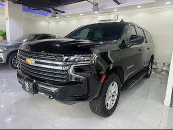 Chevrolet  Suburban  LT  2024  Automatic  19,000 Km  8 Cylinder  Four Wheel Drive (4WD)  SUV  Black  With Warranty