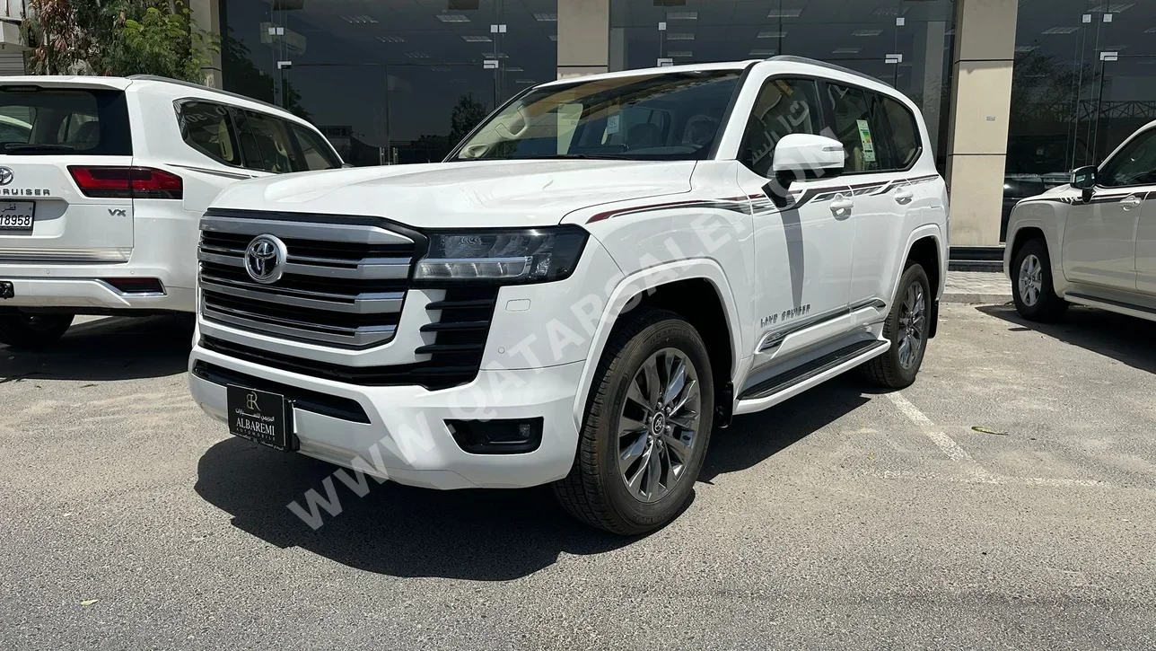 Toyota  Land Cruiser  GXR Twin Turbo  2024  Automatic  0 Km  6 Cylinder  Four Wheel Drive (4WD)  SUV  White  With Warranty
