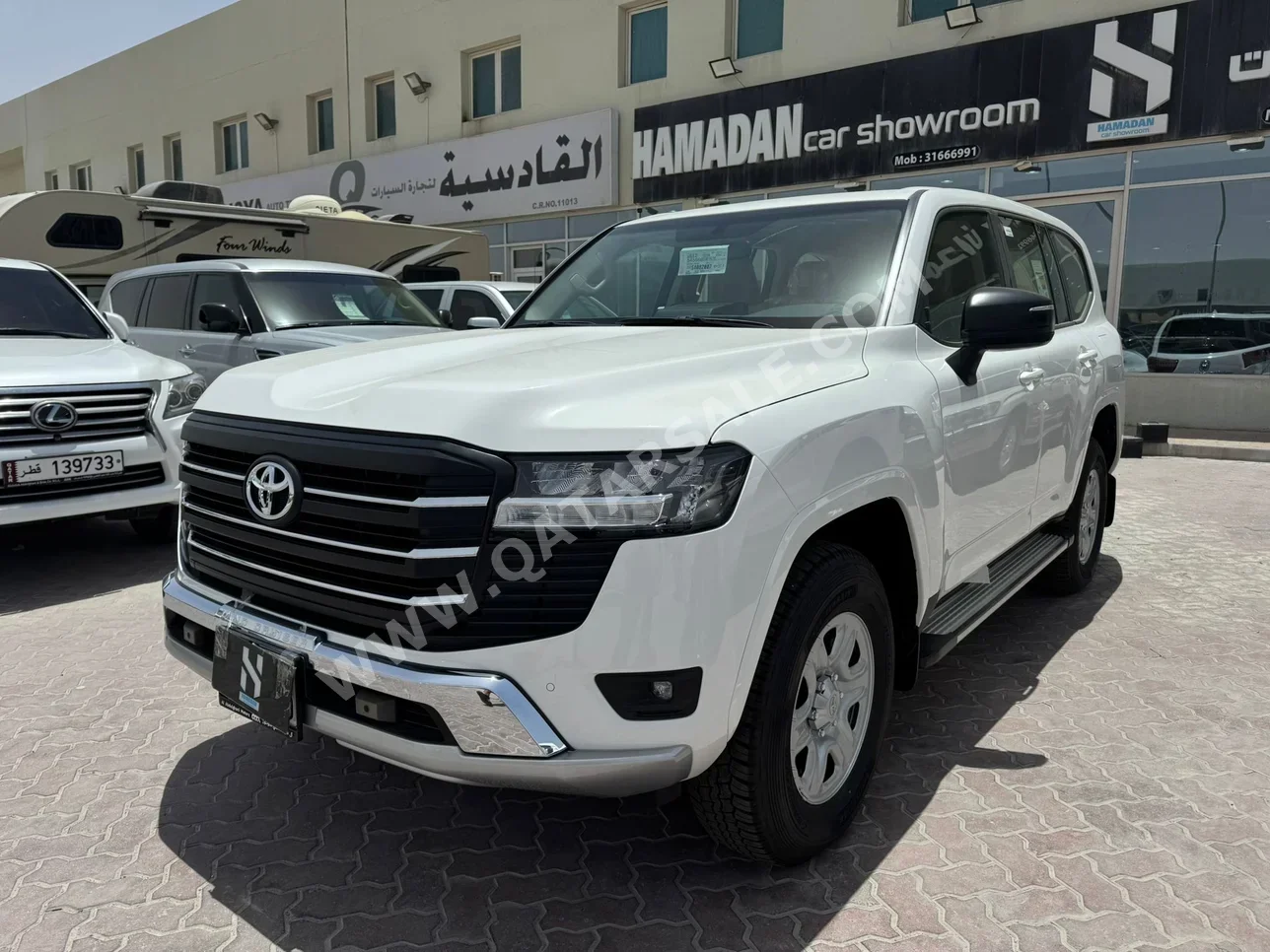Toyota  Land Cruiser  GX  2025  Automatic  0 Km  6 Cylinder  Four Wheel Drive (4WD)  SUV  White  With Warranty
