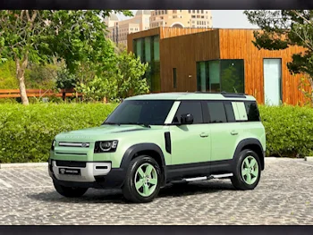 Land Rover  Defender  110  2023  Automatic  45,400 Km  6 Cylinder  Four Wheel Drive (4WD)  SUV  Green  With Warranty