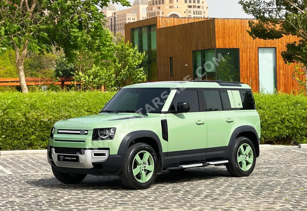 Land Rover  Defender  110  2023  Automatic  45,400 Km  6 Cylinder  Four Wheel Drive (4WD)  SUV  Green  With Warranty