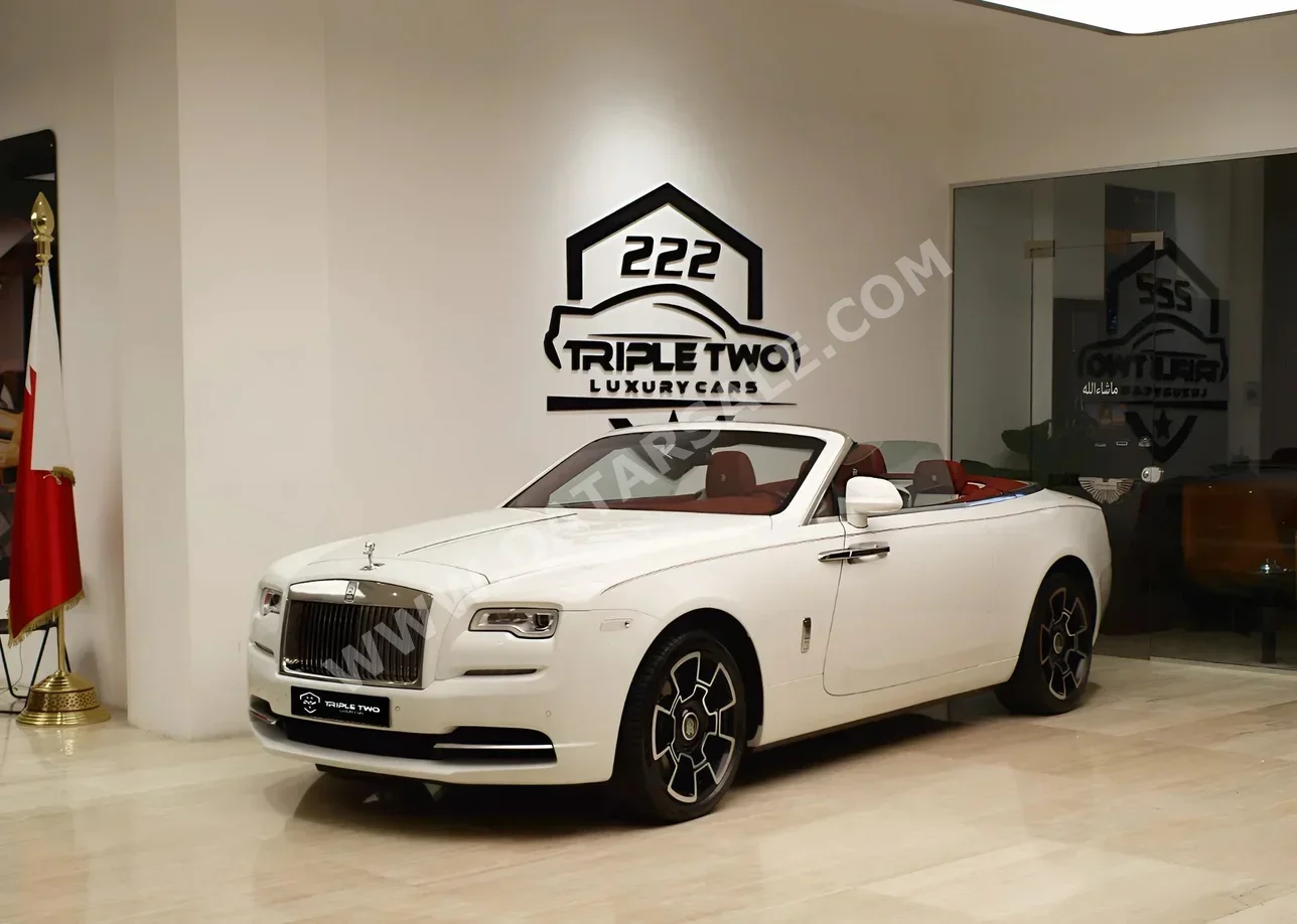 Rolls-Royce  Dawn  2017  Automatic  115,300 Km  12 Cylinder  All Wheel Drive (AWD)  Convertible  White