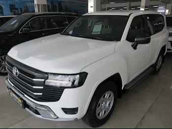 Toyota  Land Cruiser  GX  2024  Automatic  13,000 Km  6 Cylinder  Four Wheel Drive (4WD)  SUV  White  With Warranty