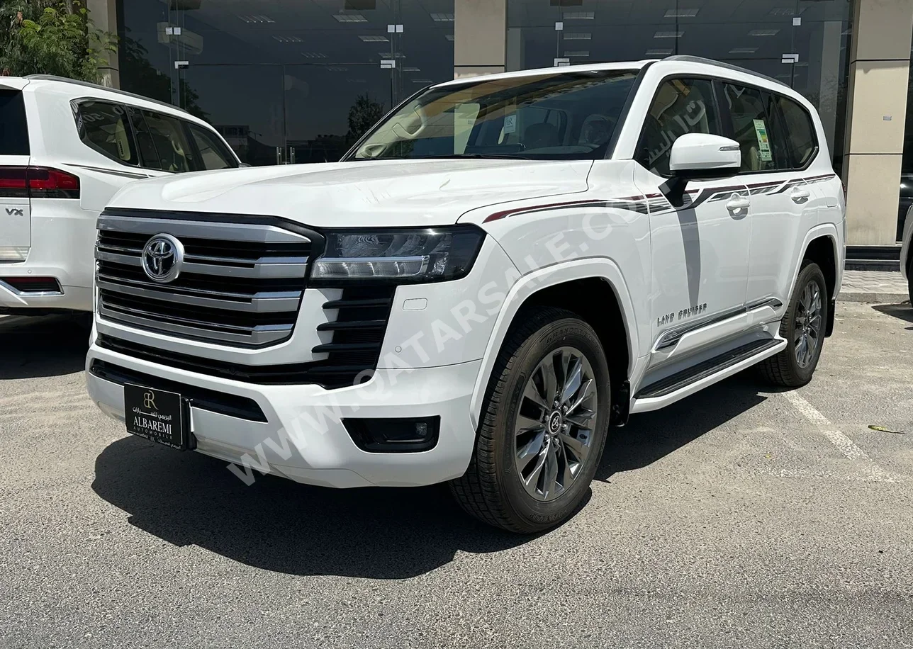 Toyota  Land Cruiser  GXR Twin Turbo  2024  Automatic  0 Km  6 Cylinder  Four Wheel Drive (4WD)  SUV  White  With Warranty