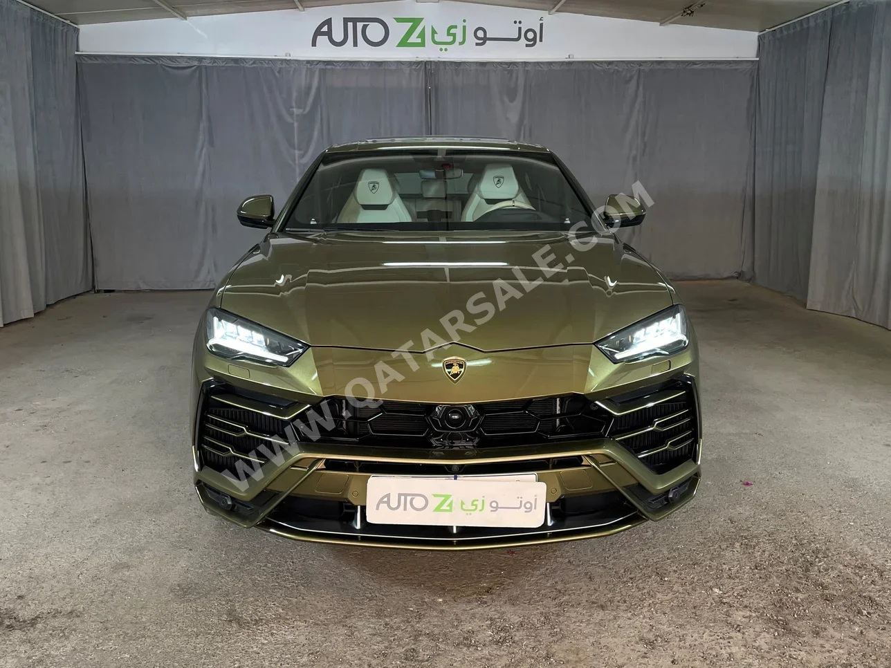 لمبرجيني  اوروس  اس  2022  اوتوماتيك  25,400 كم  8 سلندر  دفع رباعي  اس يو في  أخضر  تحت الضمان