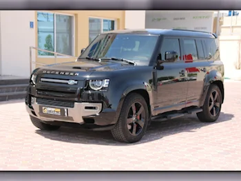 Land Rover  Defender  110 X  2023  Automatic  26,500 Km  6 Cylinder  Four Wheel Drive (4WD)  SUV  Black  With Warranty
