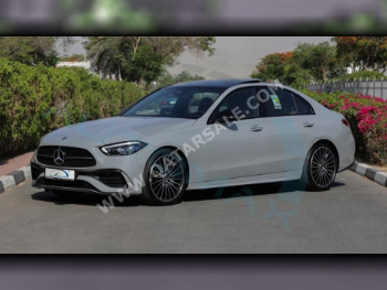 Mercedes-Benz  C-Class  200 AMG  2025  Automatic  0 Km  4 Cylinder  Rear Wheel Drive (RWD)  Sedan  Gray  With Warranty