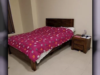 Beds - Queen  - Brown  - Mattress Included