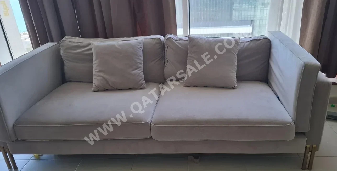 Sofas, Couches & Chairs Sofa Set  - Velvet  - Beige