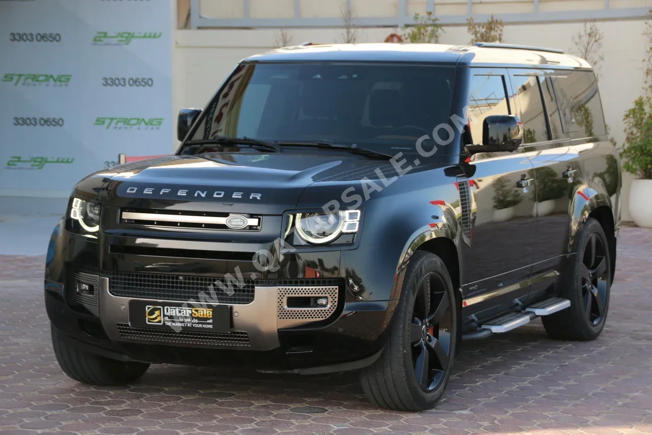 Land Rover  Defender  130  2023  Automatic  44,000 Km  6 Cylinder  Four Wheel Drive (4WD)  SUV  Black  With Warranty