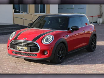 Mini  Cooper  2020  Automatic  68,000 Km  3 Cylinder  Front Wheel Drive (FWD)  Hatchback  Red