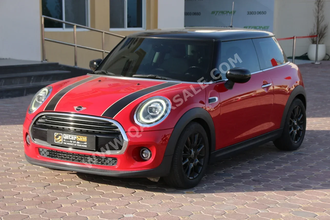 Mini  Cooper  2020  Automatic  68,000 Km  3 Cylinder  Front Wheel Drive (FWD)  Hatchback  Red
