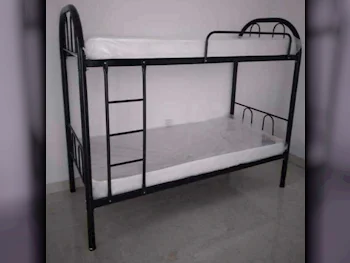 Beds - Double bunk  - Black  - Mattress Included