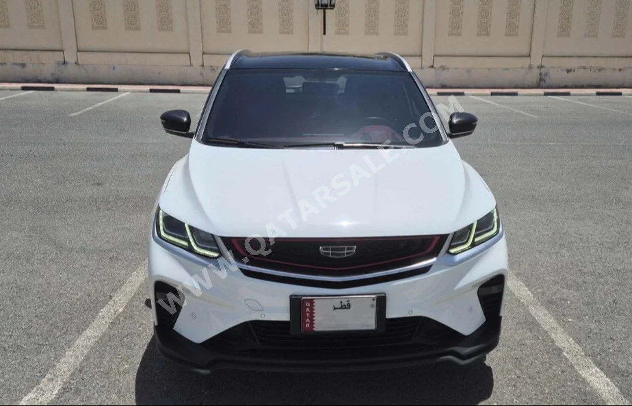 Geely  Coolray  Sport Limited  2021  Automatic  72,000 Km  3 Cylinder  Front Wheel Drive (FWD)  SUV  White  With Warranty